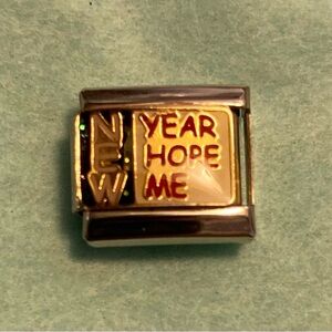 Vintage New Year Nomination Style Link for Bracelet